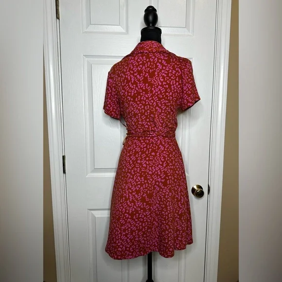 Free People | Women's Marsaille Mini Dress - Rust Combo - Picture 8 of 8